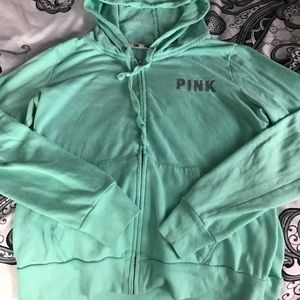 VS Pink Full-zip Jacket in Turquoise💙
